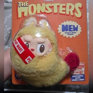 Pop Mart Shrimp Tempura Wacky Mart Earphone Case, Authentic